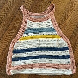 BCBG knit crop top
